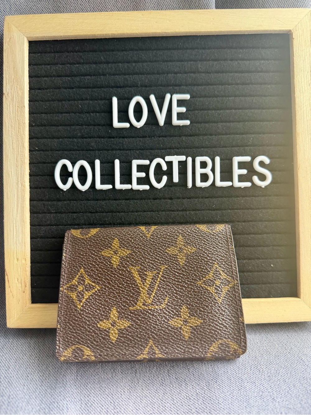 Louis Vuitton Brown Monogram Card Holder